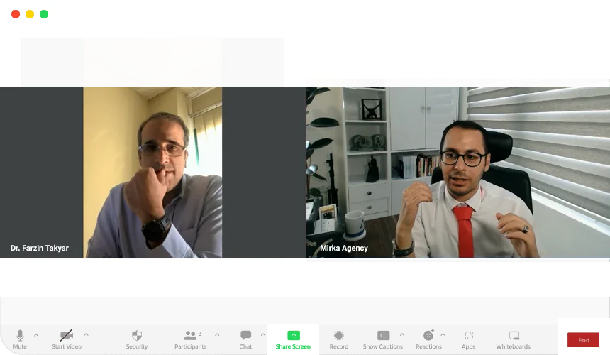 online meet with mirka